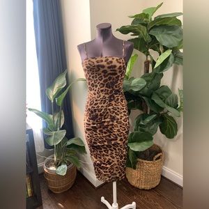 Fashion Nova women’s leopard midi dress